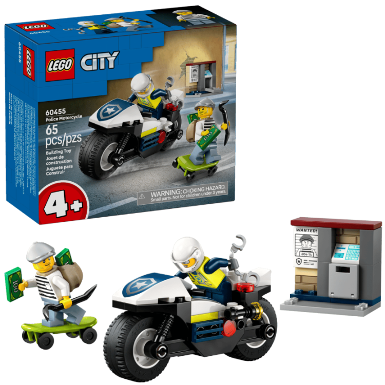 LEGO City – Naháňačka na policajnej motorke